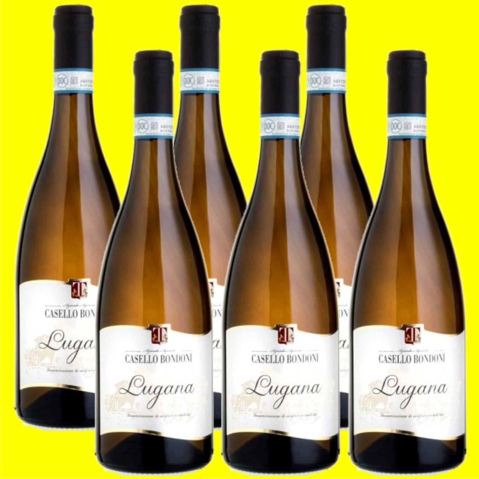 72 Flaschen Casello Bondoni Lugana DOC, 72er Vorteilspaket à 0,75l